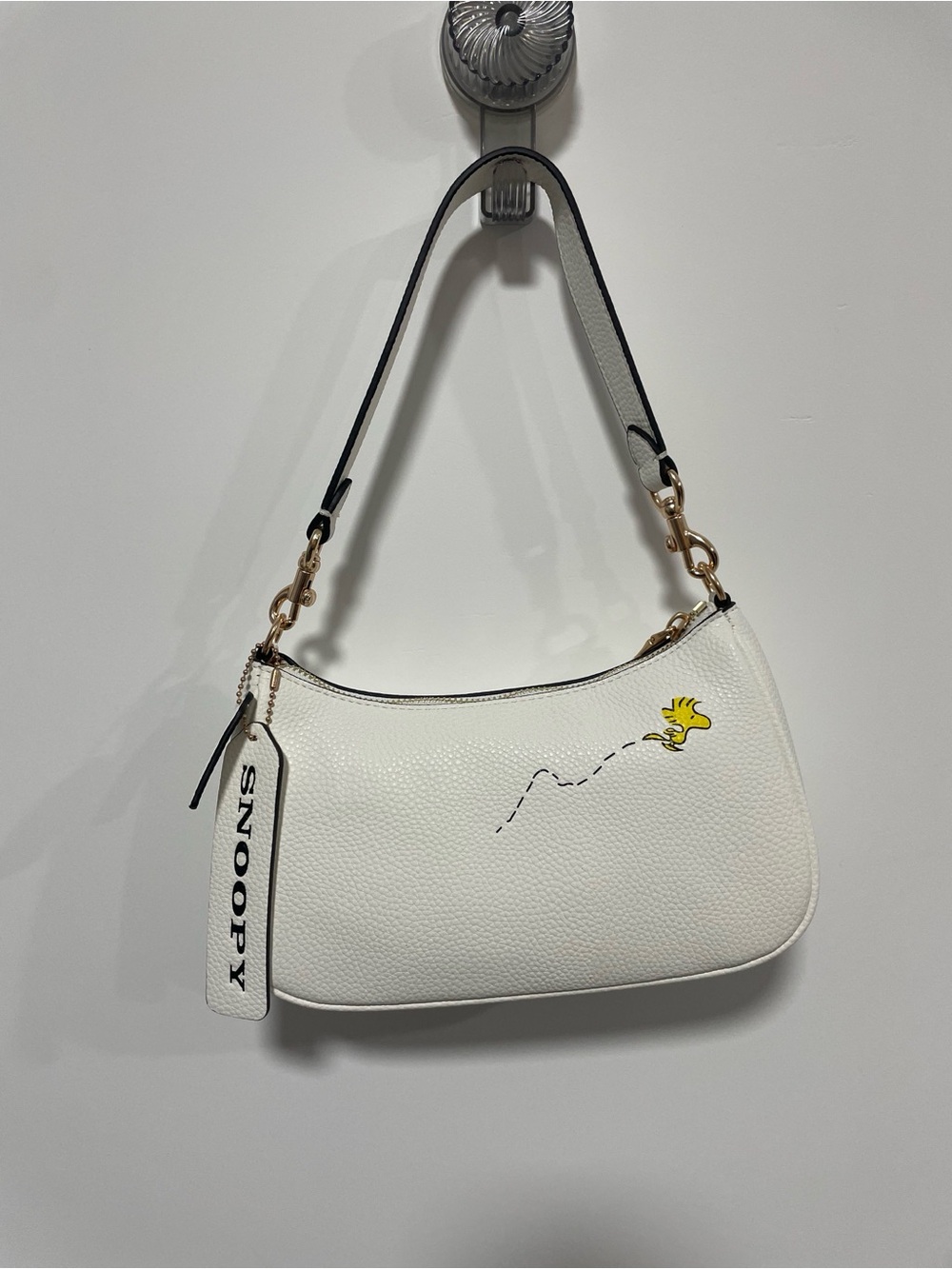Coach x Peanuts Snoopy & Woodstock Shoulder Bag - Picture 2 of 3